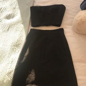 Chanel bustier and skirt